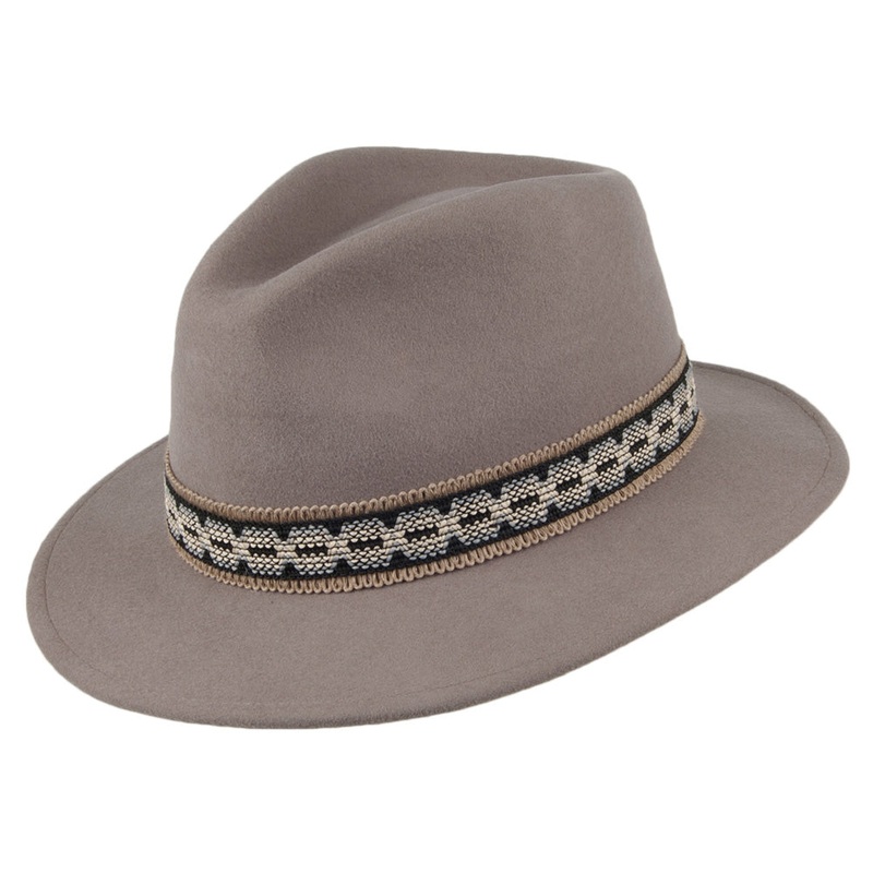 Brixton Hats Fiona II Fedora Hat – Natural Small-56cm