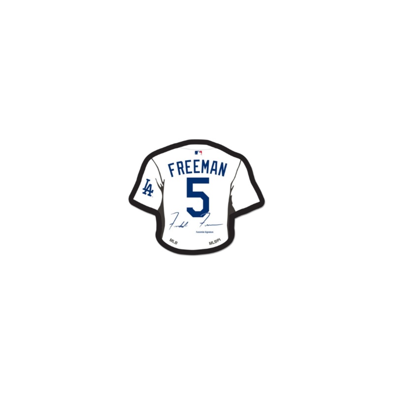 Dodgers Freeman Signature Jersey  Fitted Hat Pin