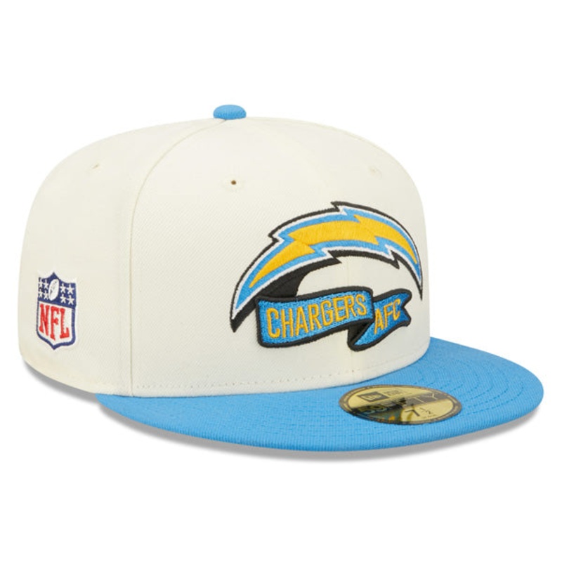 Los Angeles Chargers New Era 2022 NFL Sideline 59FIFTY Fitted Hat – Chrome/Sky 7 7/8
