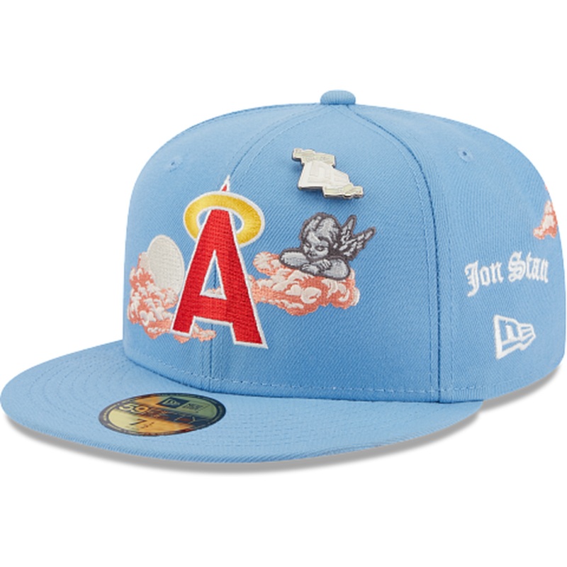 New Era Jon Stan X Los Angeles Angels Angelic 2023 59FIFTY Fitted Hat