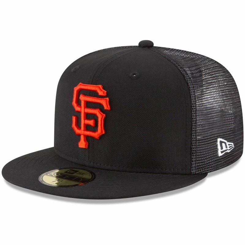 New Era San Francisco Giants On-Field Replica Mesh Back 59FIFTY Fitted Hat
