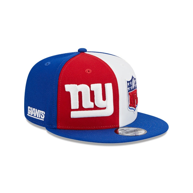 New York Giants New Era 2023 NFL Sideline 9FIFTY Snapback Hat -Red/Royal