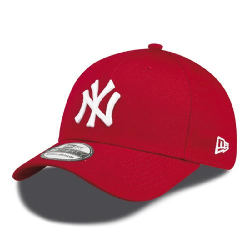 New York Yankees 39THIRTY MLB League Basic Scarlet/White Cap S-M