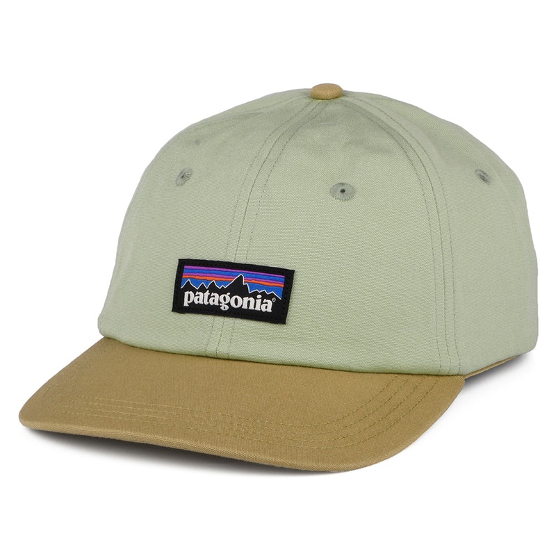 Patagonia Hats P-6 Label Trad Organic Cotton Baseball Cap – Sage Adjustable