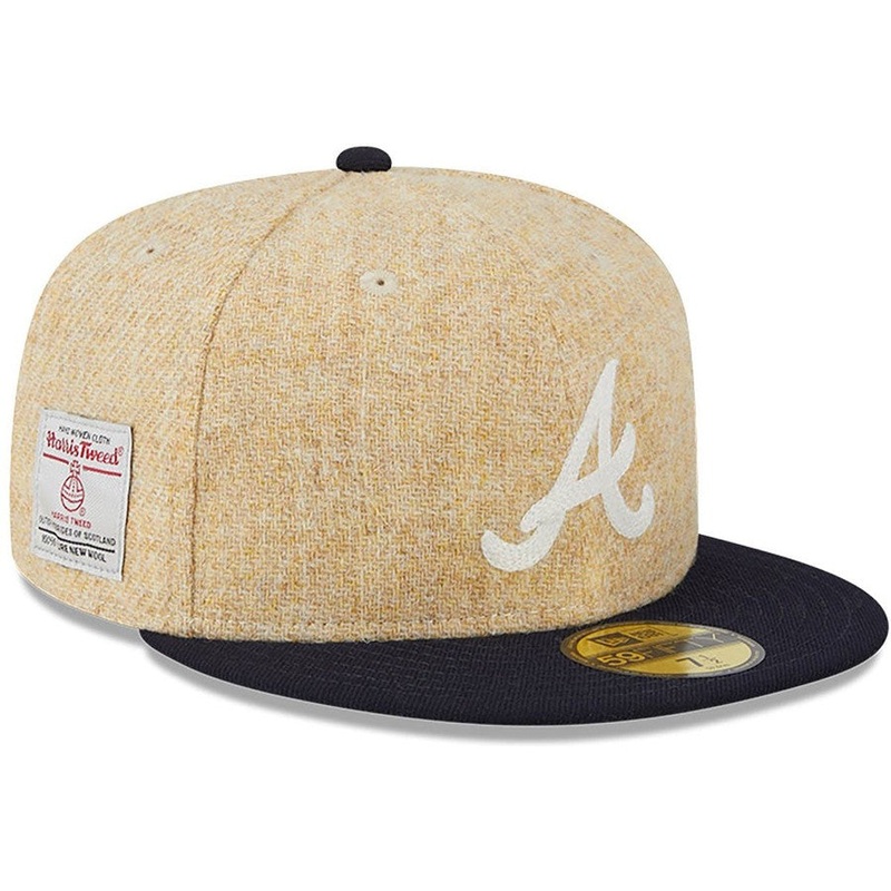 New Era Atlanta Braves Harris Tweed 2023 59FIFTY Fitted Hat