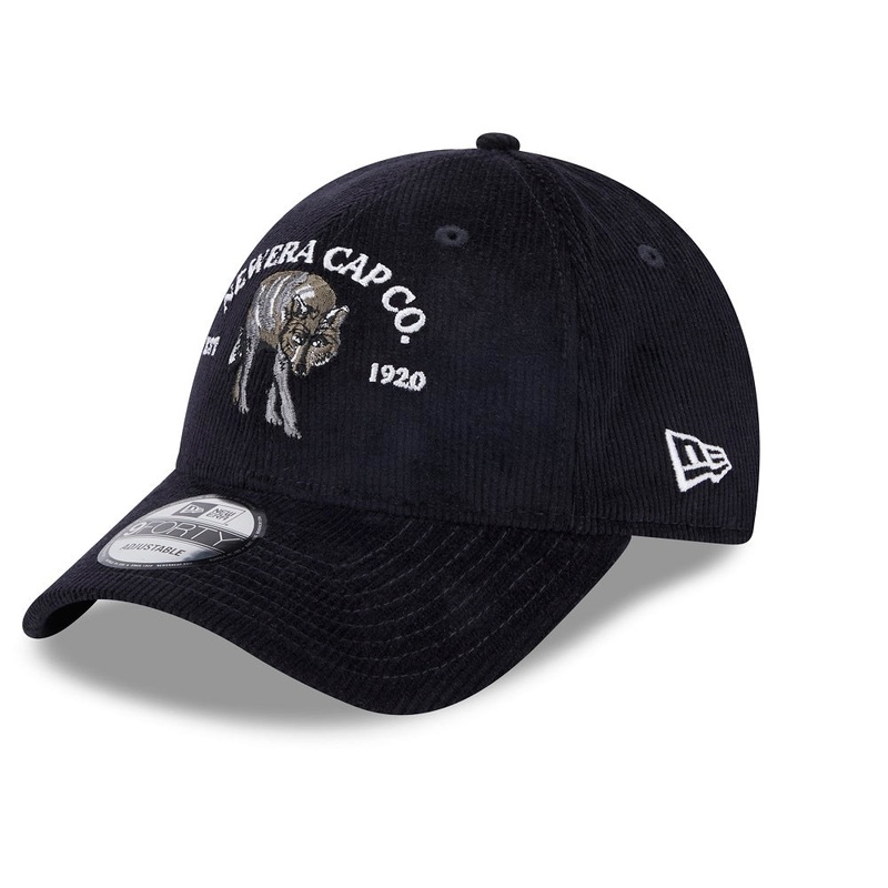 New Era Cord 9FORTY Navy Cap One Size
