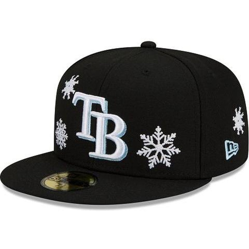 New Era Tampa Bay Rays 2021 Snow 59FIFTY Fitted Hat