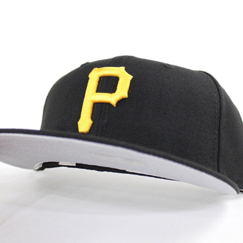 Pittsburgh Pirates 1999-2006 Home New Era 59Fifty Fitted Hat (Gray Under Brim) 7