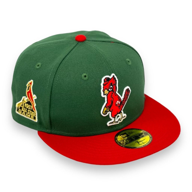 ST.LOUIS CARDINALS (1957 ALLSTAR GAME) NEW ERA 59FIFTY FITTED (GOLD UNDER VISOR) 67/8