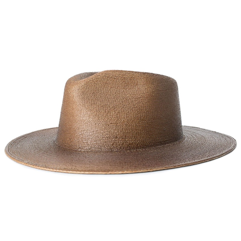 Brixton Hats Marcos Straw Fedora Hat – Brown Small-56cm