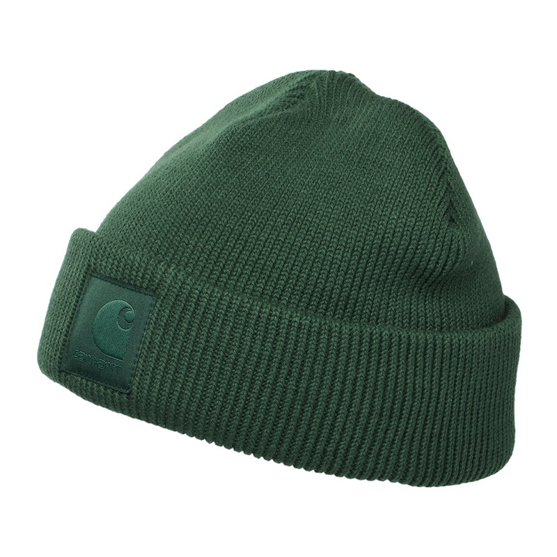 Carhartt WIP Hats Dawson Organic Cotton Fisherman Beanie Hat – Forest 1-Size