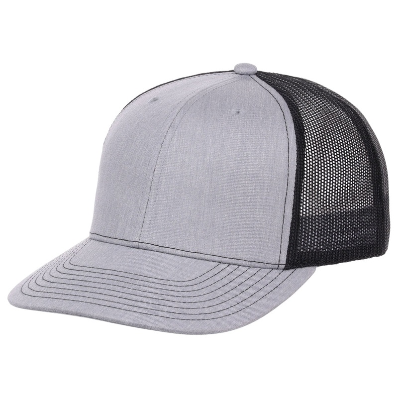 Crowns By Lids Slam Dunk Trucker Cap – Heather Grey/Black Adjustable