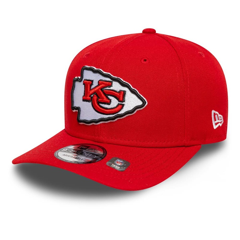 Kansas City Chiefs 9SEVENTY Stretch Snap NFL Patch Red Cap One Size