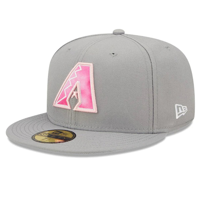 New Era Arizona Diamondbacks Gray 2022 Mother’s Day On-Field 59FIFTY Fitted Hat