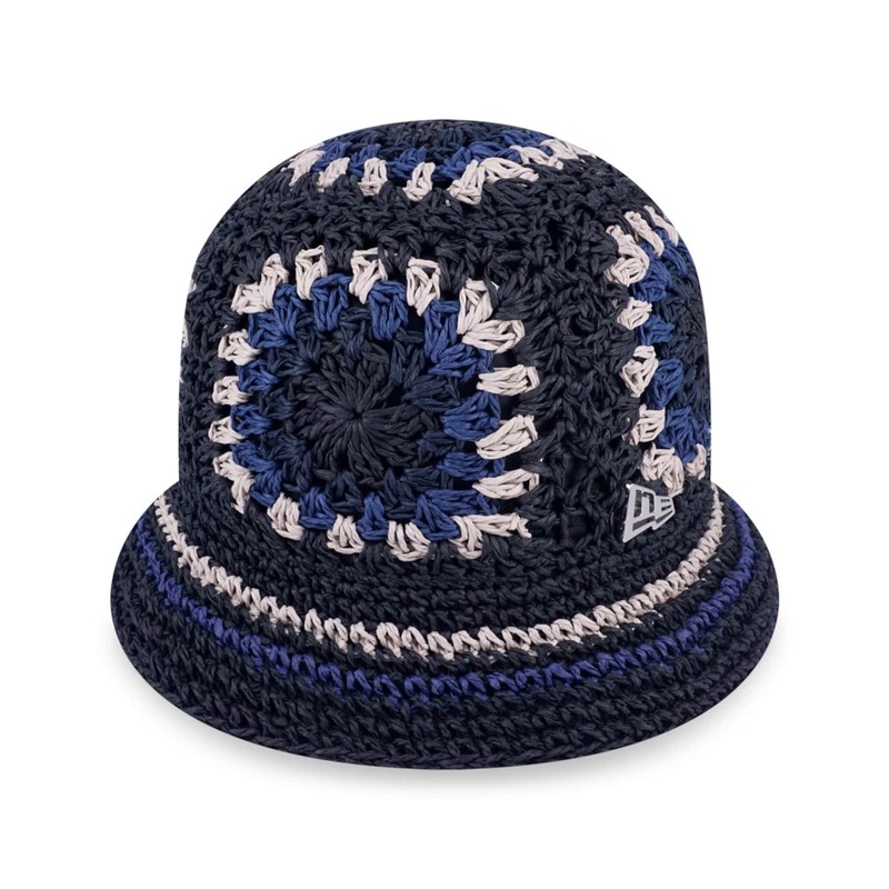 New Era Harvest Merch Blue Explorer Bucket Hat OSFM