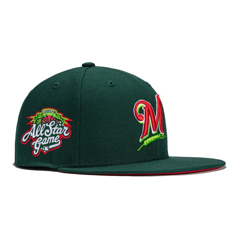 New Era Milwaukee Brewers 2002 All-Star Game ‘Watermelon’ 59FIFTY Fitted Hat