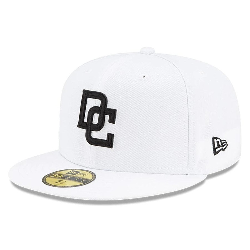 New Era White Washington Nationals Floral Undervisor 59FIFTY Fitted Hat