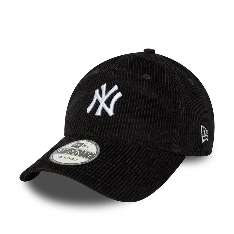 New York Yankees MLB Cord Black 9TWENTY Adjustable Cap OSFM