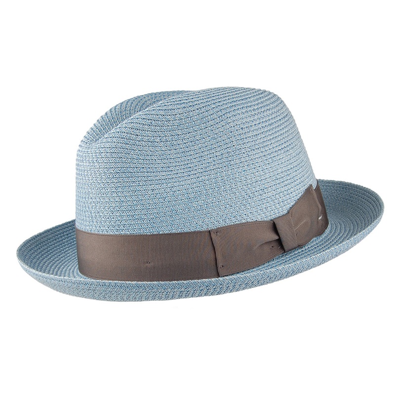 Signes Hats Boss Trilby Hat – Smoke Blue 55