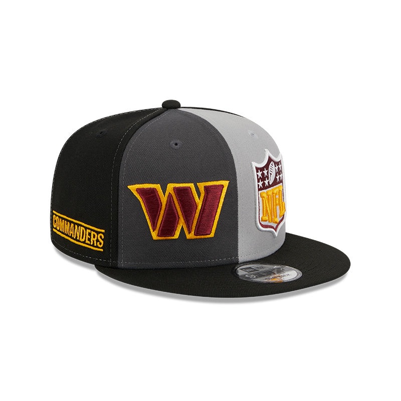 Washington Commanders New Era 2023 NFL Alternate Sideline 9FIFTY Snapback Hat – Black/Gray