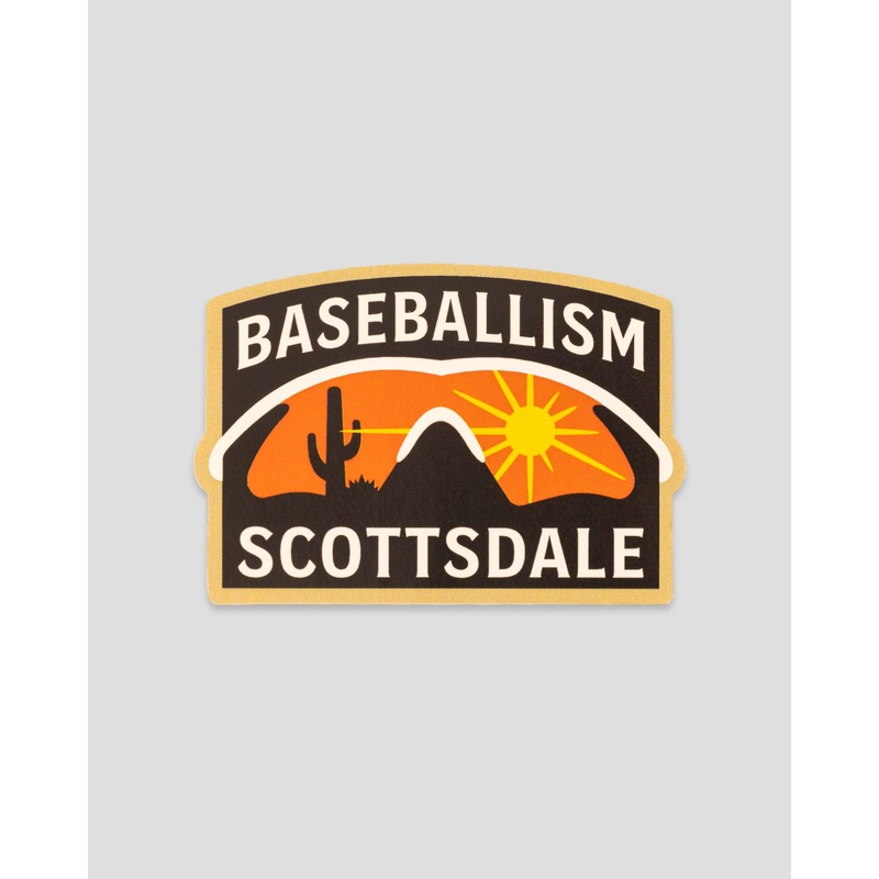Baseballism Scottsdale Sticker