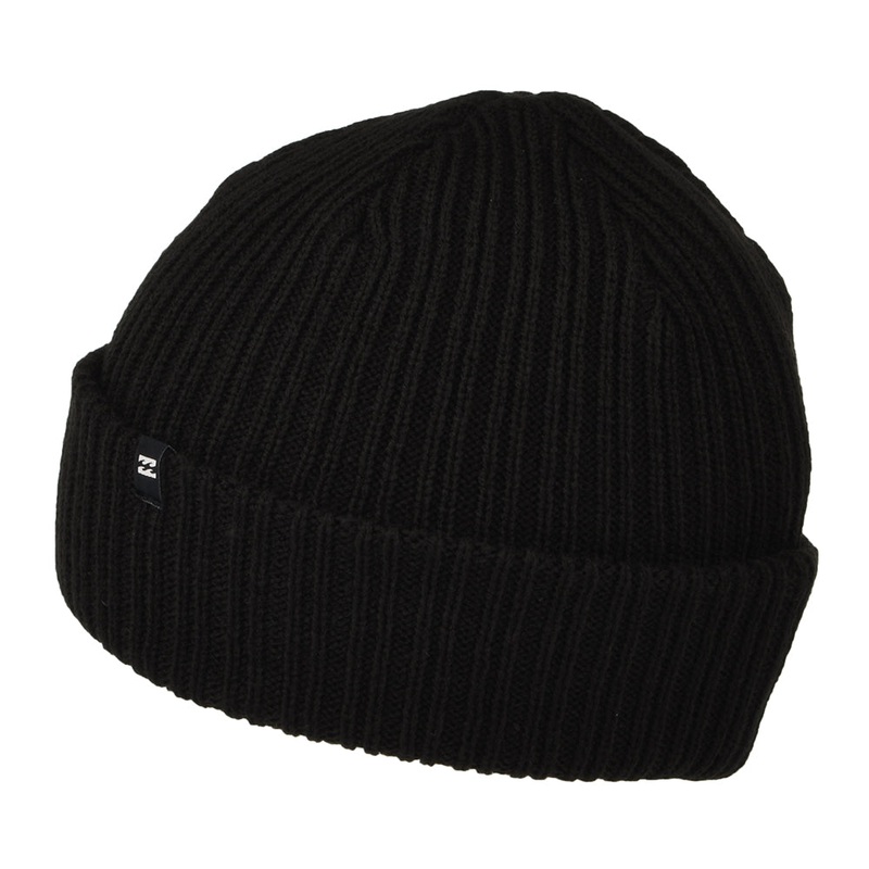 Billabong Hats Arcade Cuffed Beanie Hat – Black 1-Size