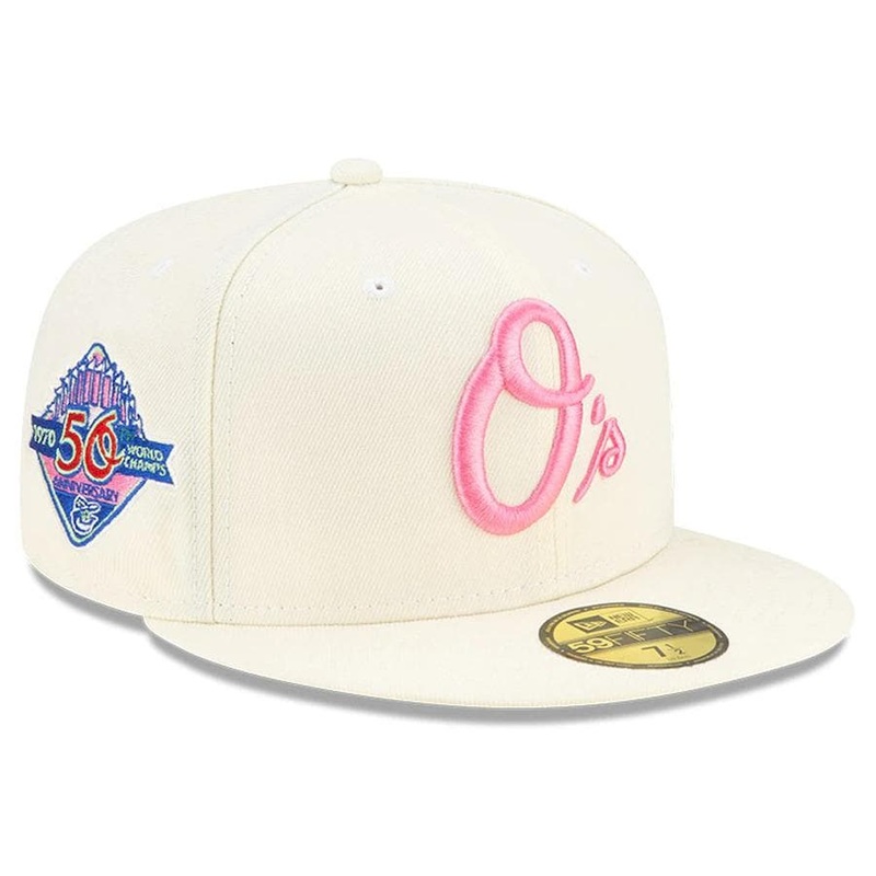 New Era Baltimore Orioles Chrome Serape Undervisor 59FIFTY Fitted Hat