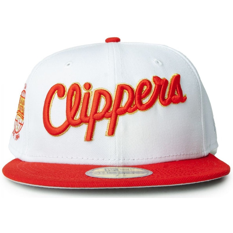 New Era Los Angeles Clippers White/Red/Gold Est. 1984 59FIFTY Fitted Cap