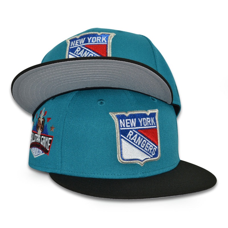 New York Rangers “MESSIAH” Exclusive New Era 59Fifty Fitted Hat – Tidal Wave/Black 6 7/8