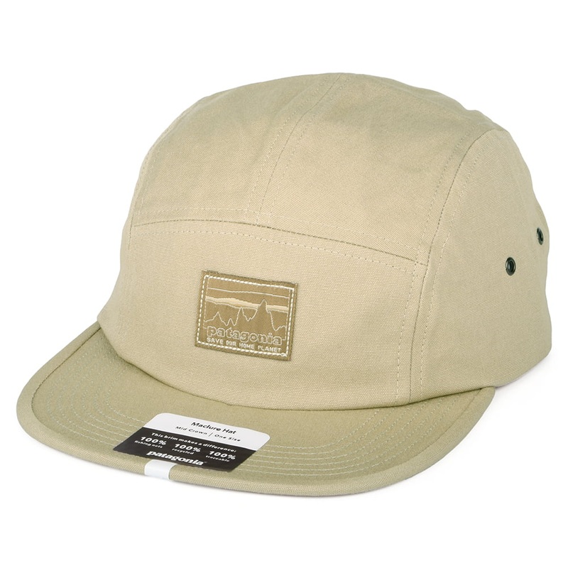 Patagonia Hats 73 Skyline Maclure Organic Cotton 5 Panel Cap – Khaki Adjustable