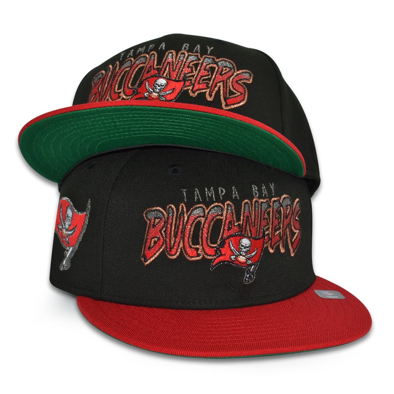 Tampa Bay Buccaneers “BUC’D UP BUCS” Exclusive New Era 59Fifty Fitted Hat – Black/Red 6 7/8