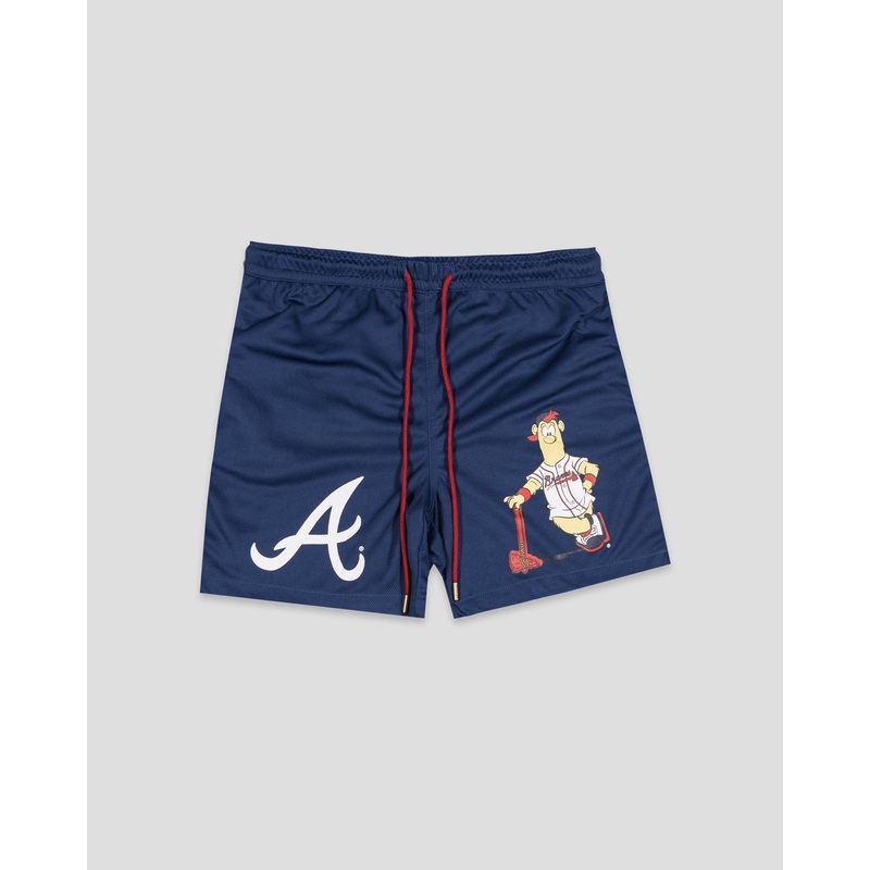 Blooper Diamond Air Youth Mesh Shorts – Atlanta Braves Youth Small