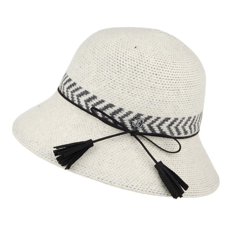 Callanan Hats Mattie Wool Blend Cloche – Ivory 1-Size