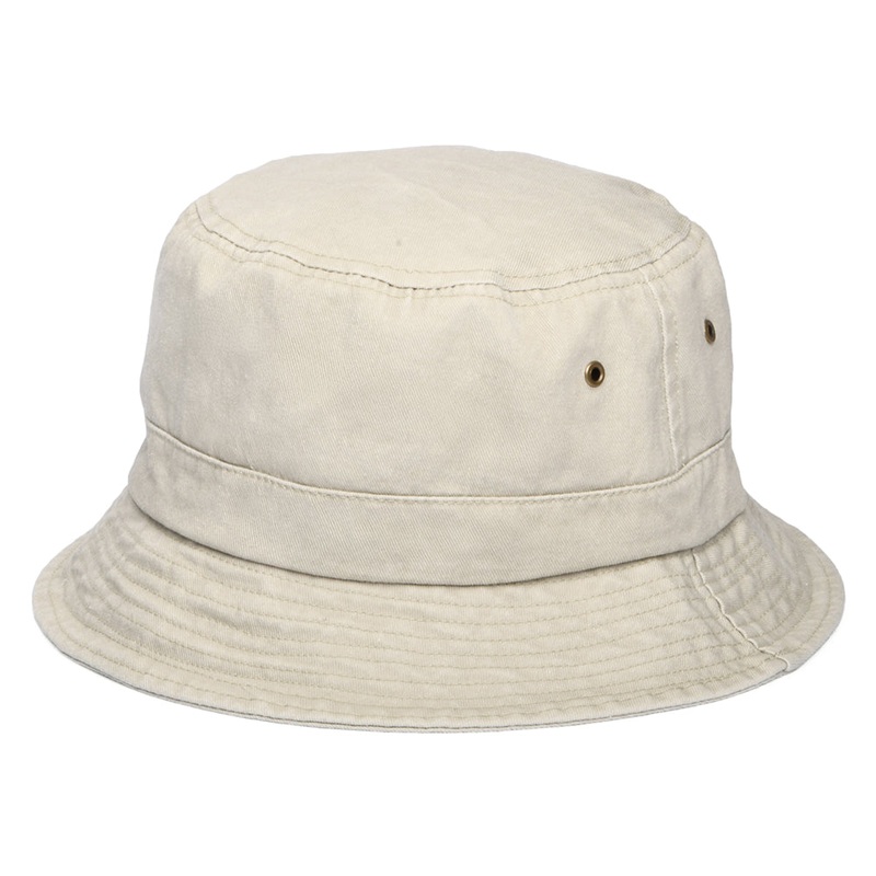 Jaxon & James Packable Cotton Bucket Hat – Putty S