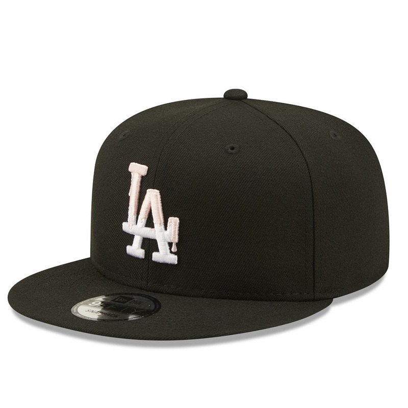 Los Angeles Dodgers 9FIFTY Team Drip Black Cap M-L