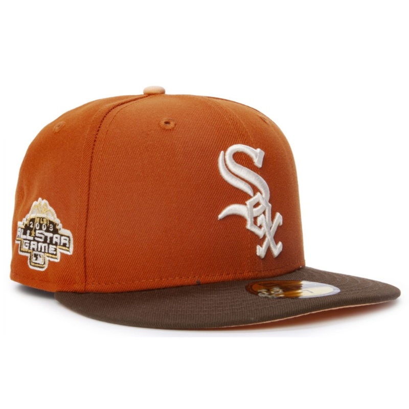 New Era Chicago White Sox Rust Orange 2003 All-Star Game 59FIFTY Fitted Cap