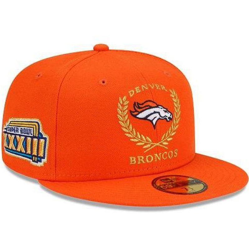 New Era Denver Broncos Gold Classic 59fifty Fitted Hat