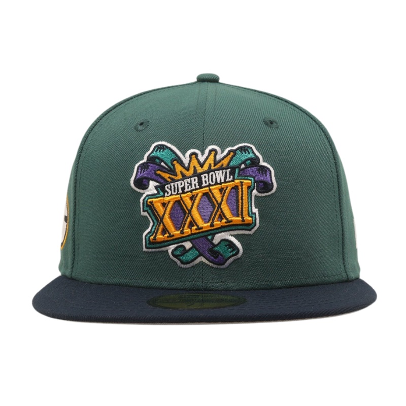 New Era Green Bay Packers ‘1997 Super Bowl’ Dark Green 2023 59FIFTY Fitted Hat