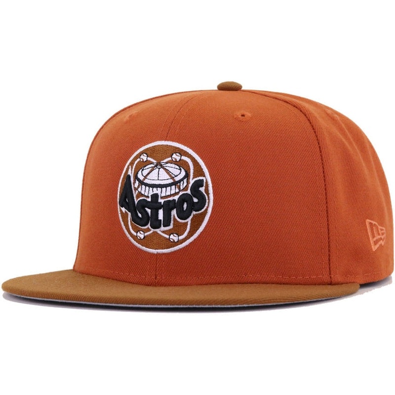 New Era Houston Astros 1986 All-Star Game Rust Orange/Toasted Peanut 59FIFTY Fitted Hat