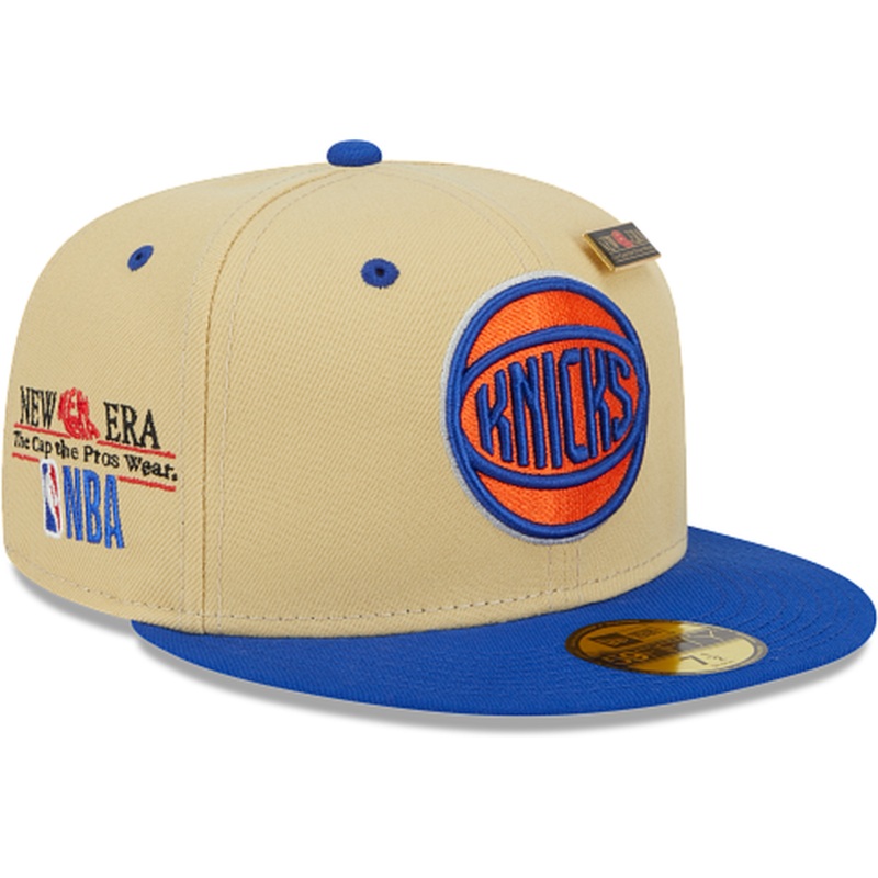 New Era New York Knicks Tan ’59FIFTY Day’ 2023 59FIFTY Fitted Hat