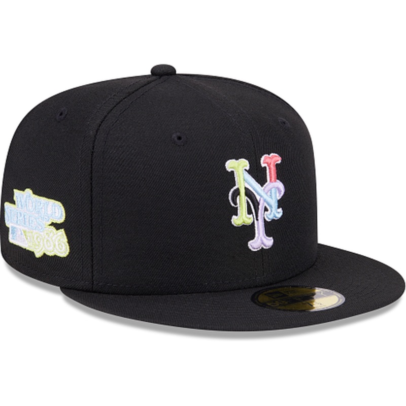 New Era New York Mets Colorpack Black 2023 59FIFTY Fitted Hat