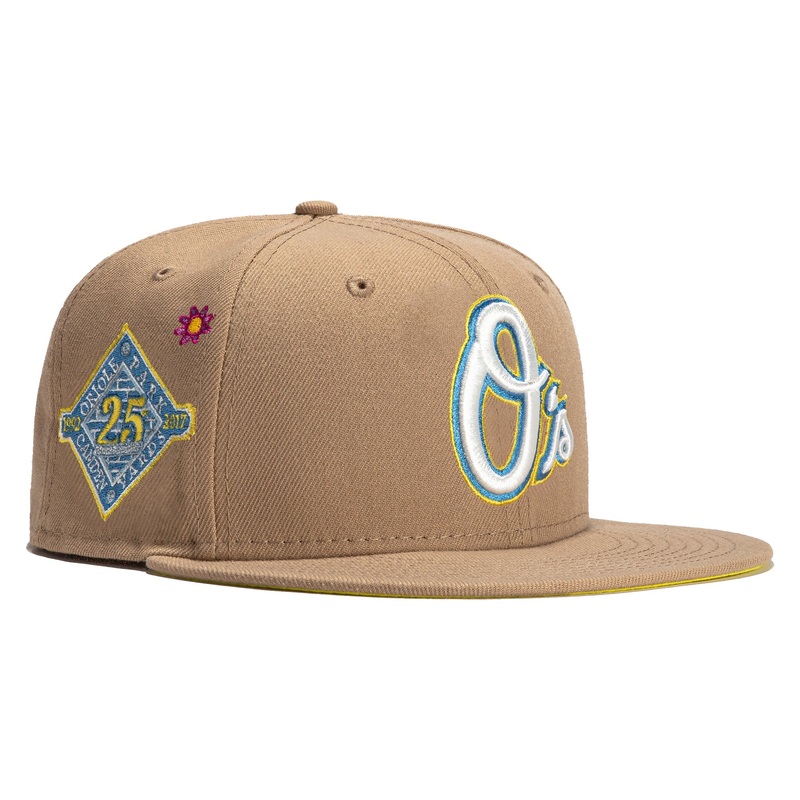 New Era  Super Bloom Baltimore Orioles 25th Anniversary 2022 59FIFTY Fitted Hat