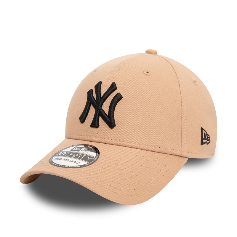 New York Yankees 39THIRTY league Essential Taupe Cap XS-S
