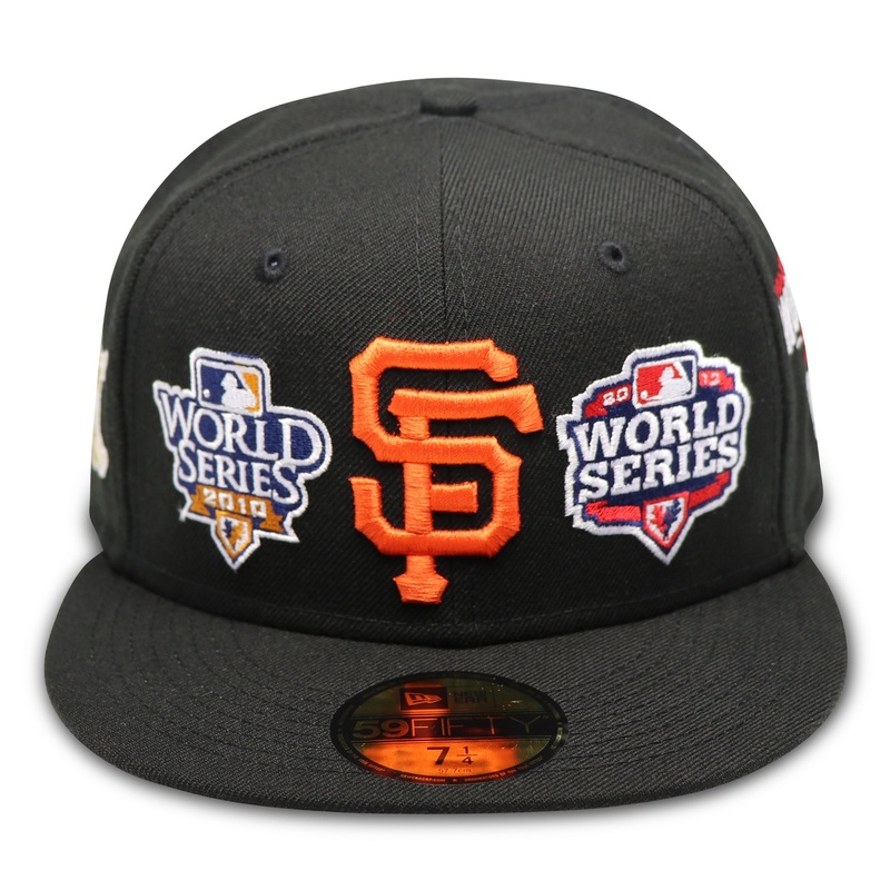 SANFRANCISO GIANTS (8X CHAMPIONS) NEW ERA 59FIFTY FITTED 67/8