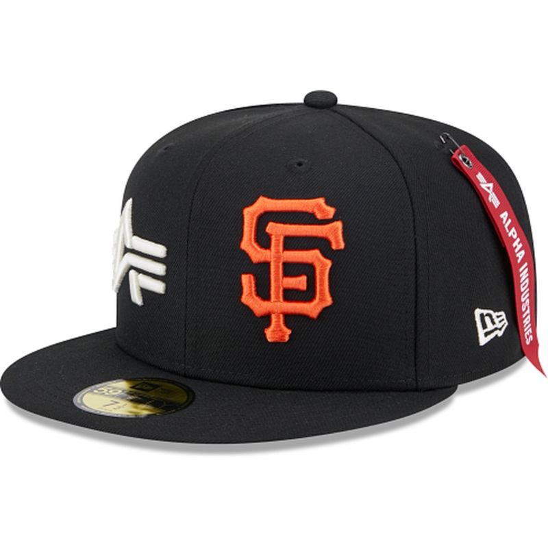 New Era Alpha Industries X San Francisco Giants Dual Logo 59FIFTY Fitted Hat