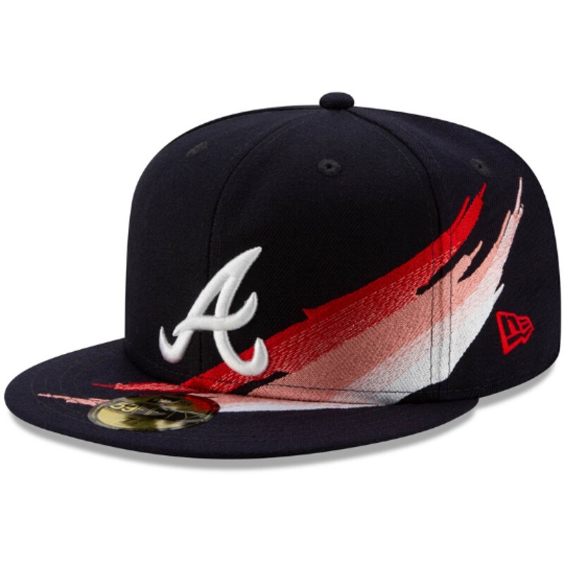 New Era Atlanta Braves Brush 59FIFTY Fitted Hat