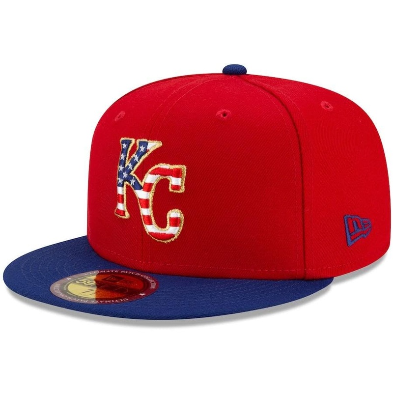 New Era Kansas City Royals Americana Patch Red 2021 59FIFTY Fitted Hat