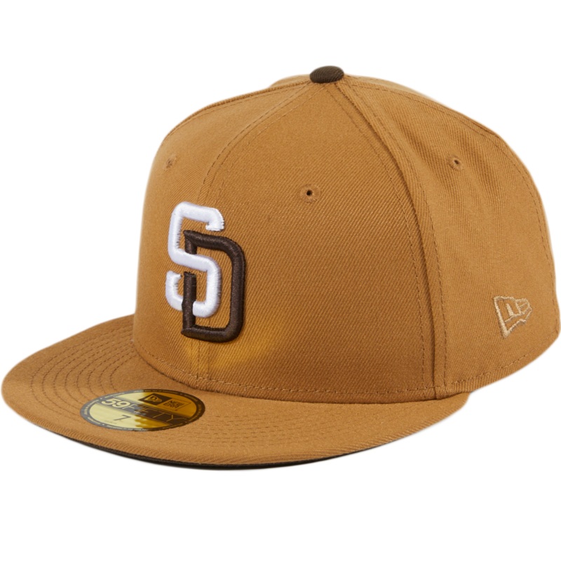 New Era San Diego Padres Wheat Brown All-Star Game Fitted Hat / Brown Undervisor