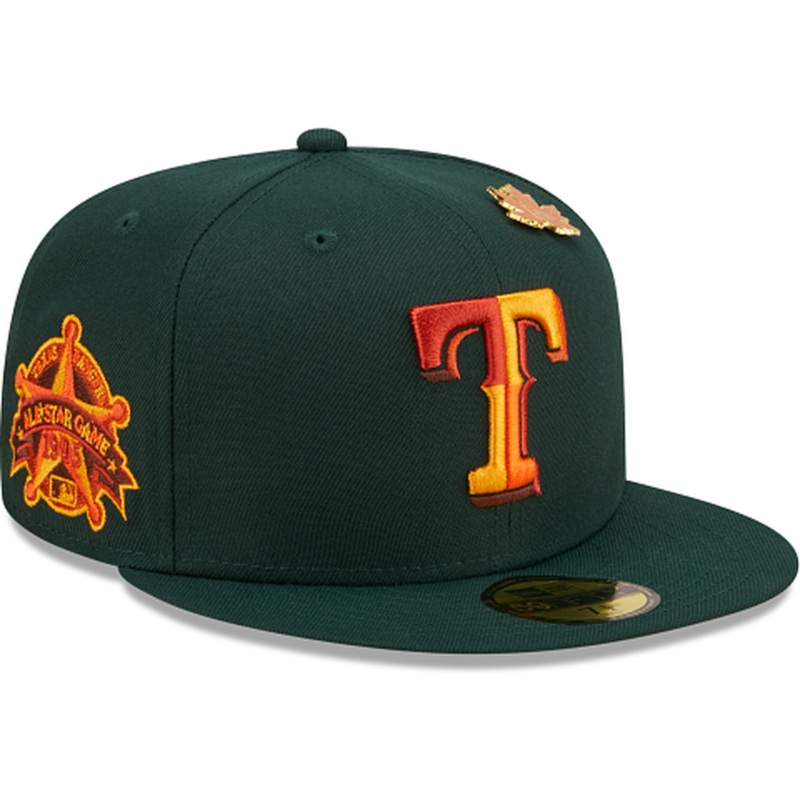 New Era Texas Rangers Leafy 2022 59FIFTY Fitted Hat