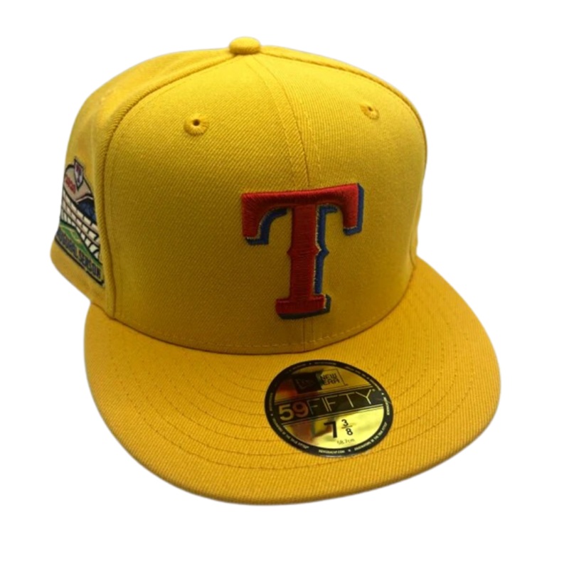 New Era Texas Rangers “Toblerone Swiss Milk Chocolate Raisins, Honey, Almond Nougat” 59FIFTY Fitted Hat